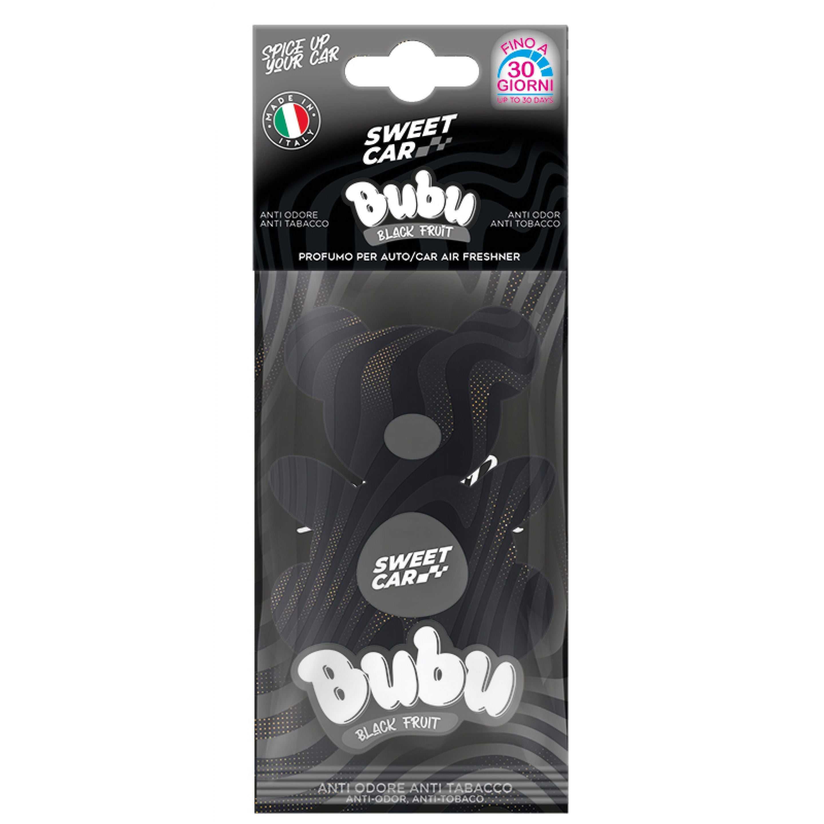 SWEET CAR BUBU PROFUMO AUTO BLACK FRUIT