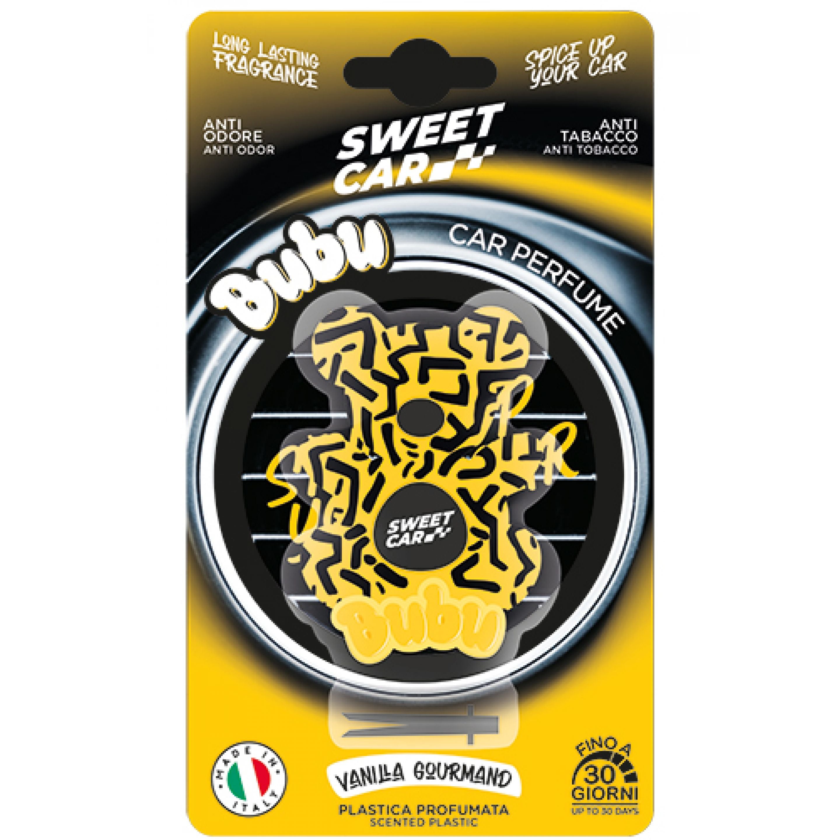 SWEET CAR BUBU PROFUMO AUTO BLISTER VANILLA GOURMAND