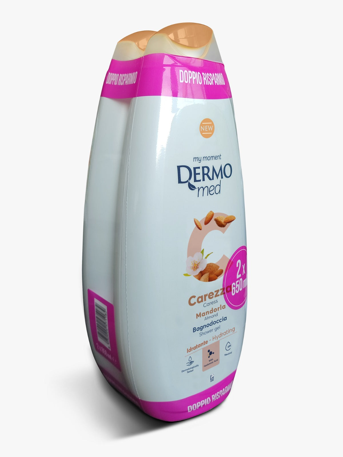 Dermomed Bagnoschiuma Carezza Mandorla 650ml