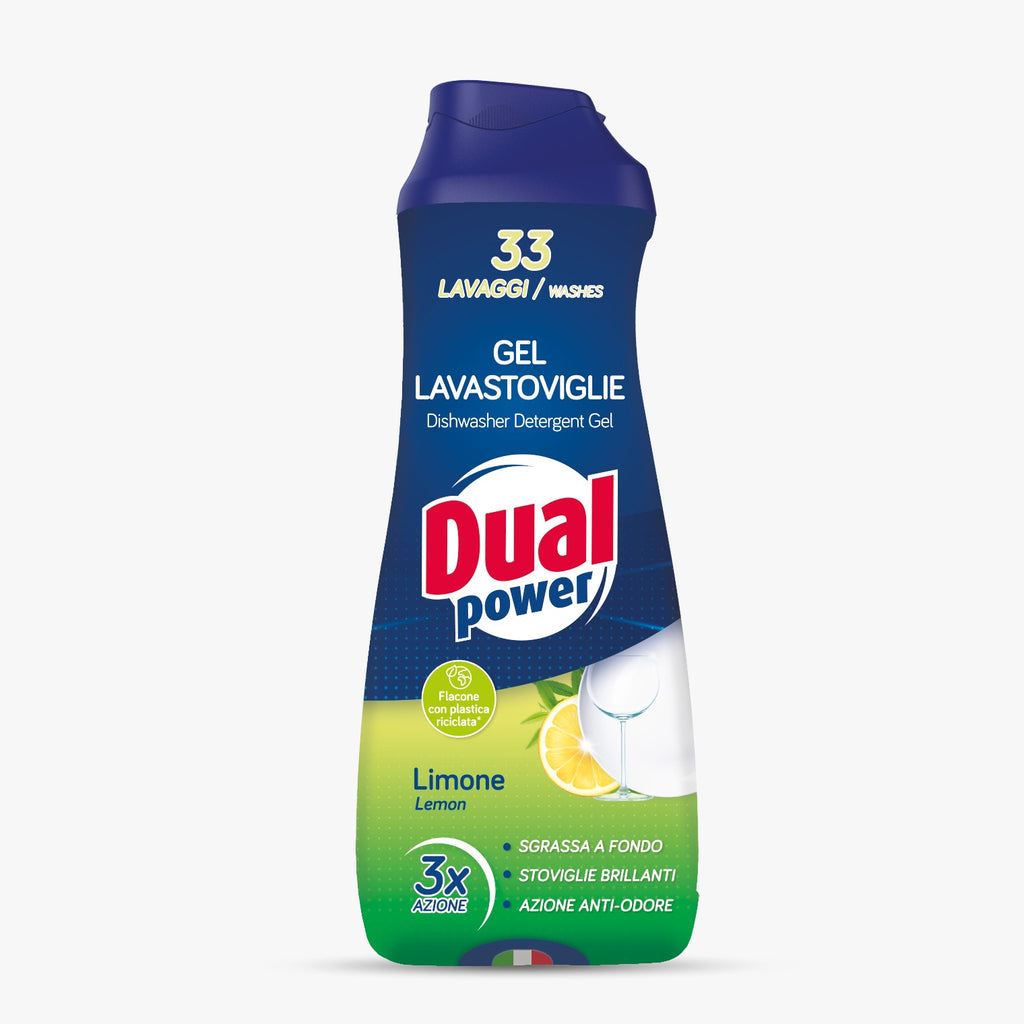 Dual Power Gel Lavastoviglie Limone 660ML