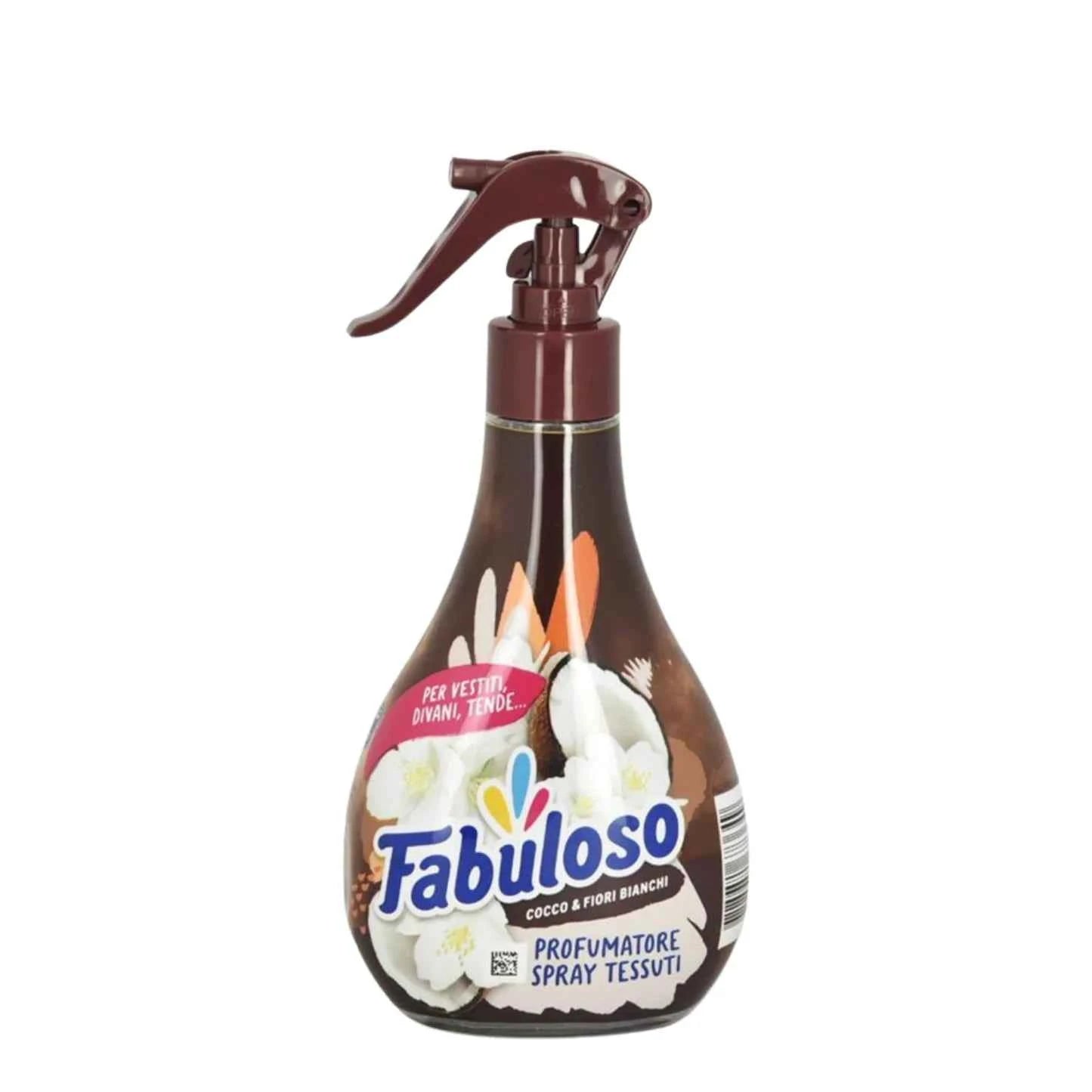 Fabuloso Profumatore Spray Tessuti 250ml Cocco e Fiori Bianchi
