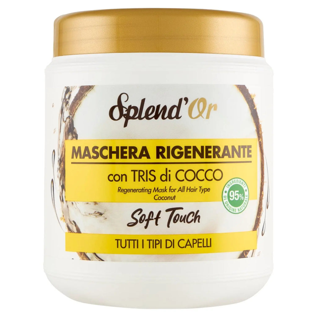 Splendor Maschera Capelli Cocco e Bambù
