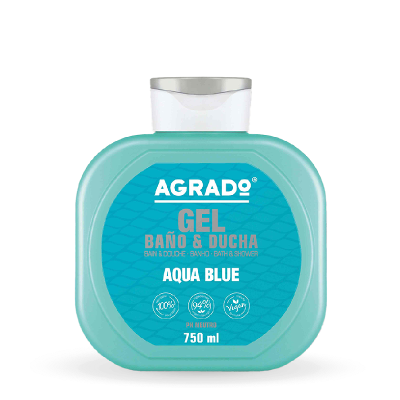 Agrado Gel Doccia Aqua Blue 750 ml