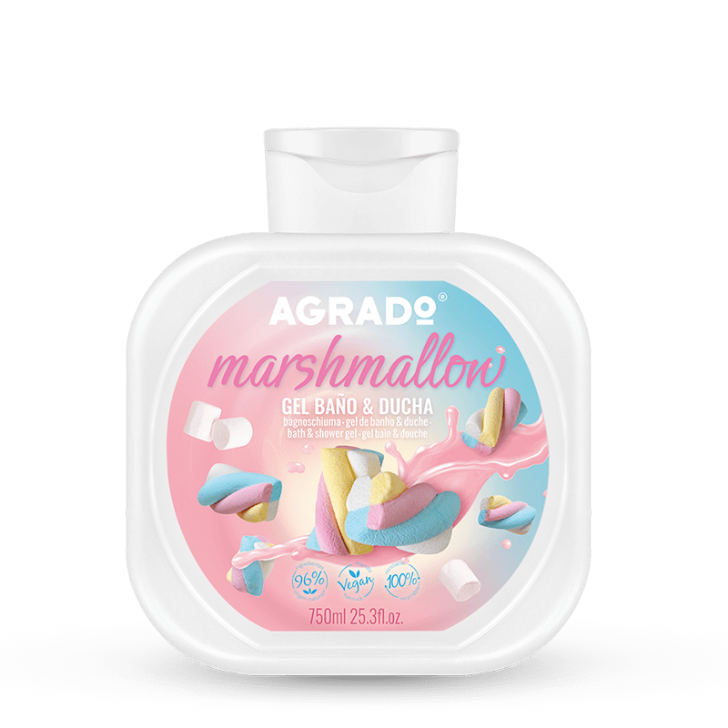 Agrado Gel da bagno e doccia al marshmallow