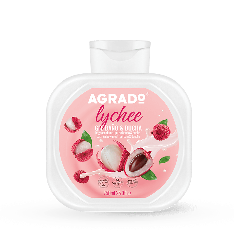 Agrado Gel bagno e doccia al litchi