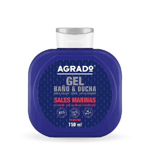 Agrado Gel bagno e doccia Sali Marini