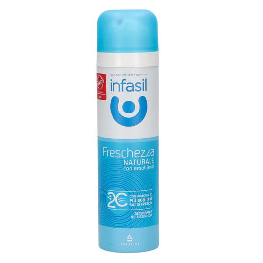 INFASIL DEODORANTE SPRAY FRESCHEZZA NATURALE CON EMOLIENTI 150ML