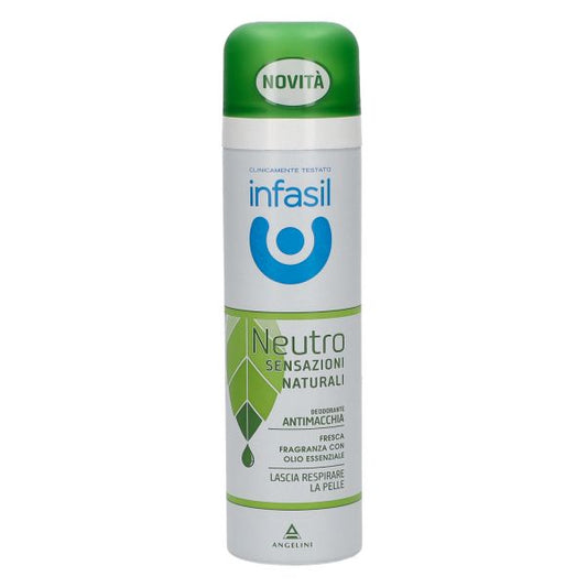 INFASIL DEODORANTE SPRAY NEUTRO SENSAZIONI NATURALI OLIO 150 ML