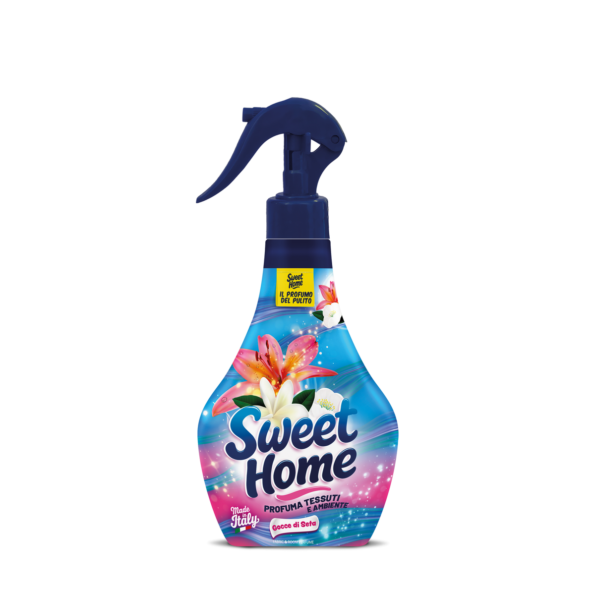 Sweet Home Spray Perfuma Telas y Ambiente 250ml Gotas de Seda