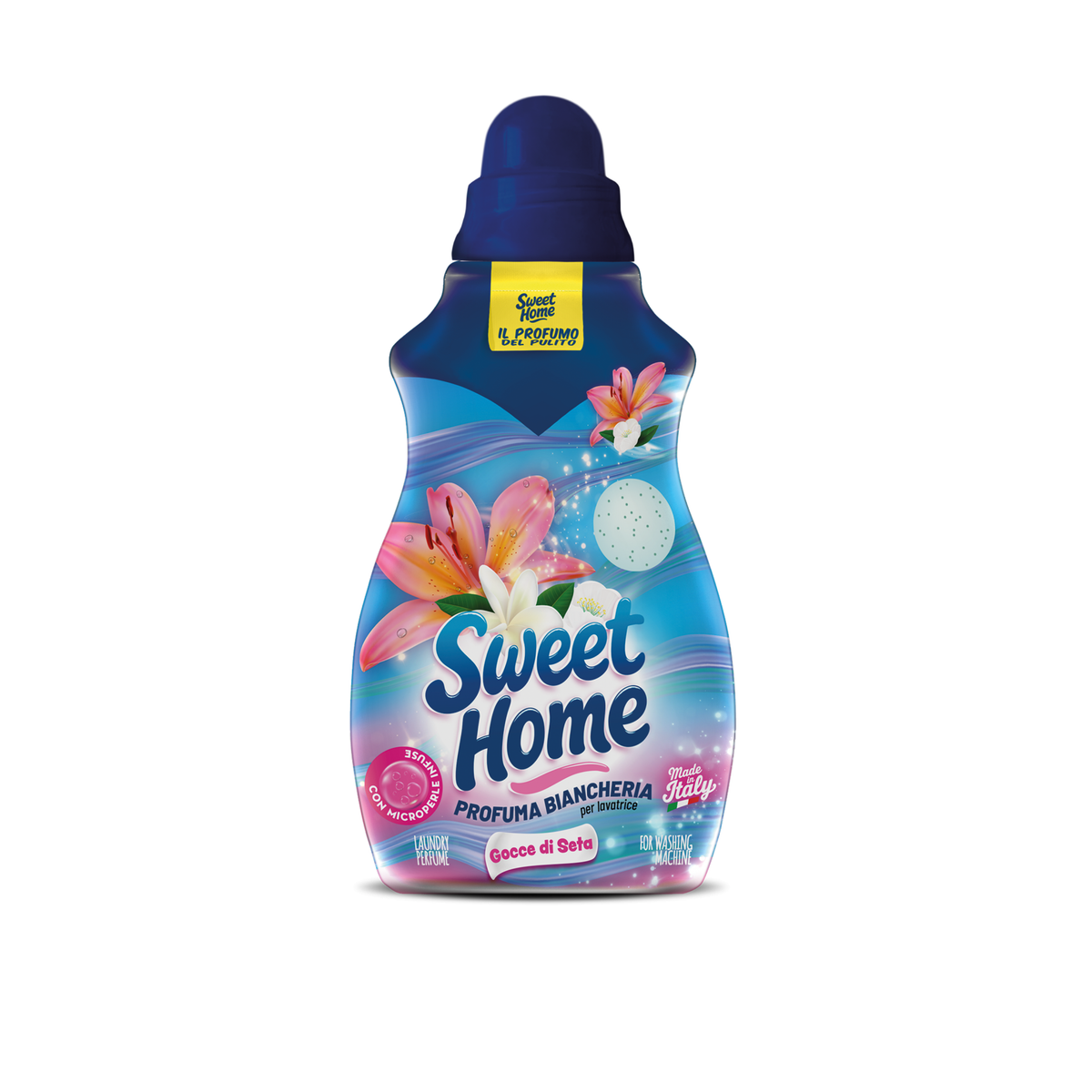 Sweet Home Profuma Bucato Gocce di Seta 350 ml con Microperle