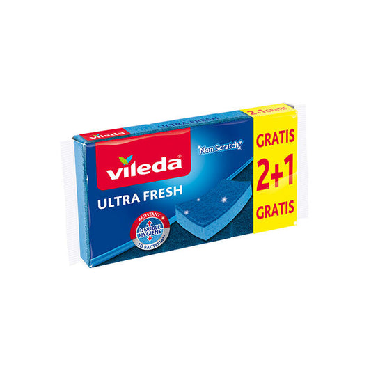 Vileda Spugna Ultra Fresh Antigraffio 2+1