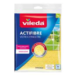 Vileda Panno Multiuso Microfibra Actifibre Vetri PANNI VILEDA