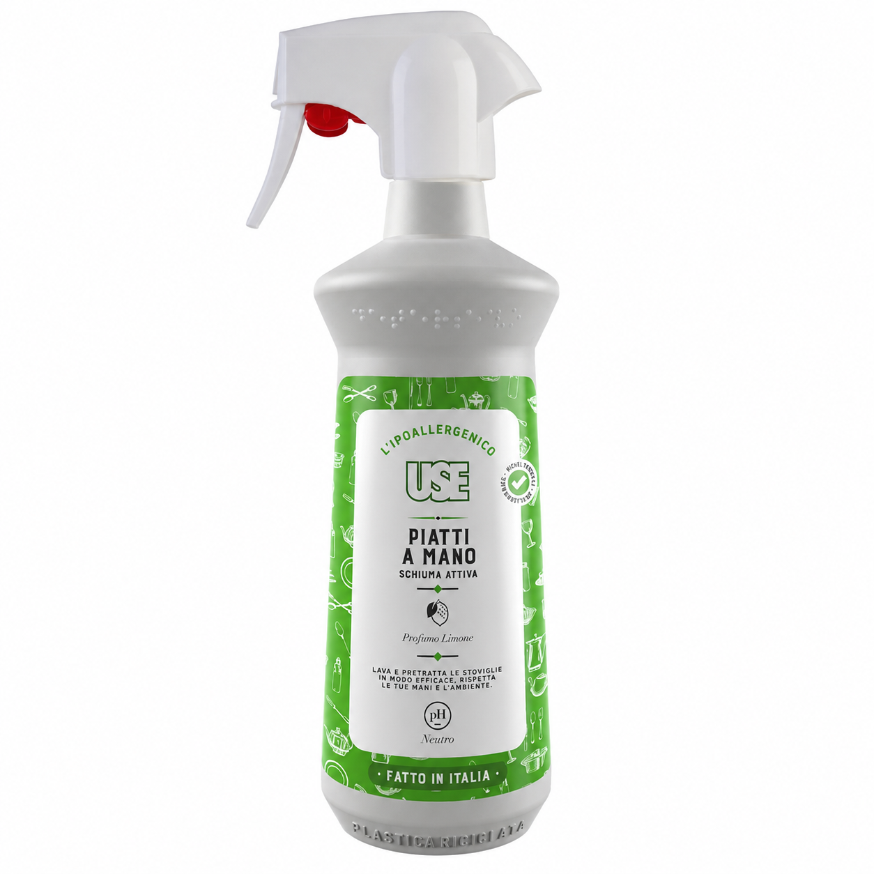 USE PIATTI A MANO SCHIUMA ATTIVA