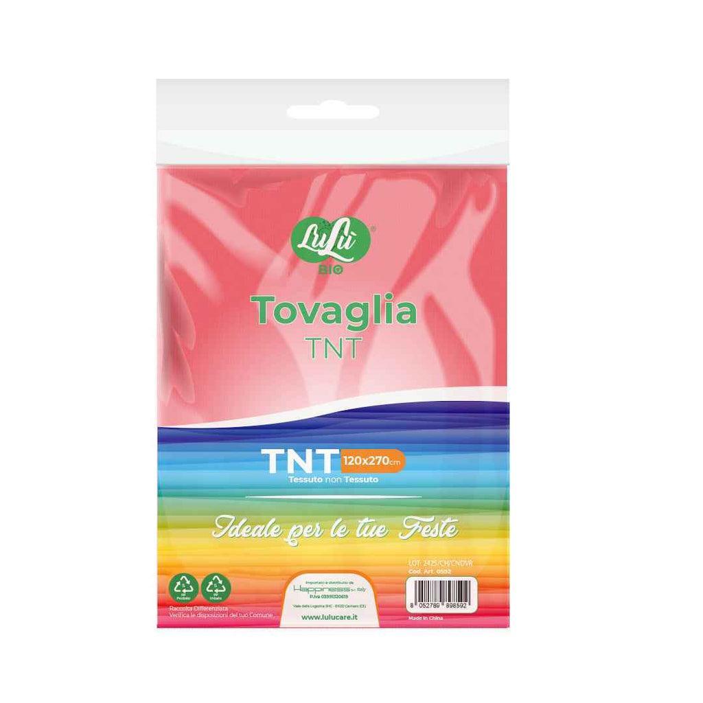 PARTY LINE TOVAGLIA MONOUSO COLORATA TAVOLA MONOUSO LULU