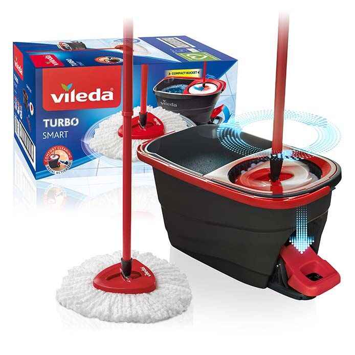 Vileda Sistema Mocio Turbo Smart Secchi e Bacinelle VILEDA