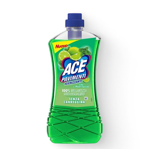 Ace Pavimenti Menta e Lime da 1Lt Detersivo Pavimenti ACE