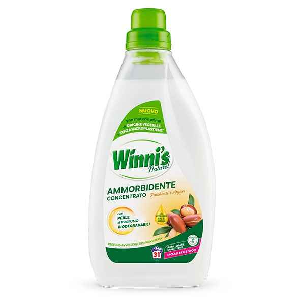 Winni's Ammorbidente Bucato Patchouli e Argan 31 Lavaggi Ammorbidente e Profumatori Bucato WINNI´S
