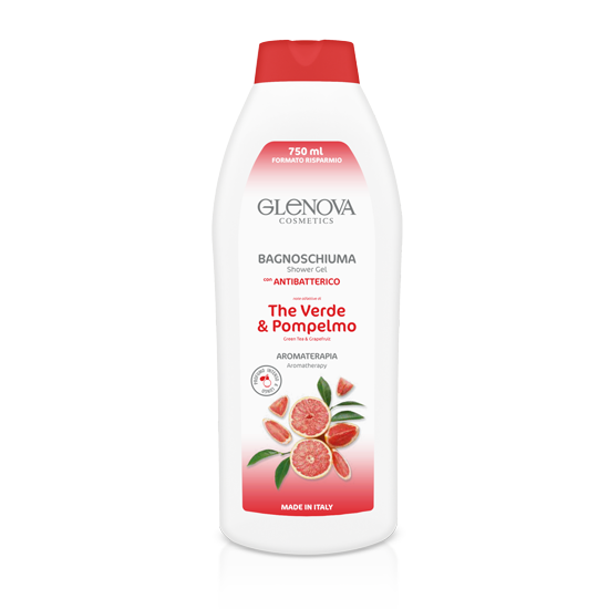 Bagnoschiuma Glenova Delicato 750ml - Detergente Corpo per Tutta la Famiglia