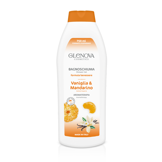 Bagnoschiuma Glenova Delicato 750ml - Detergente Corpo per Tutta la Famiglia