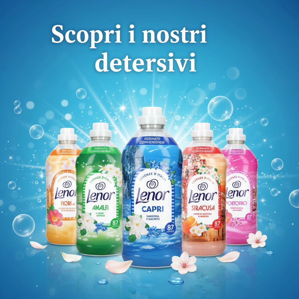 Banner Lenor fragranze diverse