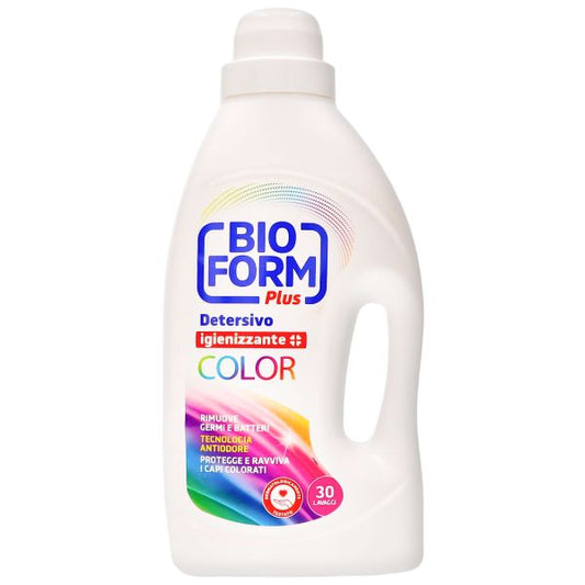 BIOFORM PLUS DETERSIVO LAVATRICE 1.625 LT CAPI COLORATI