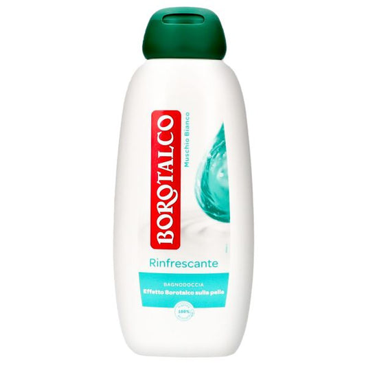 BOROTALCO BAGNOSCHIUMA RINFRESCANTE 450ML MUSCHIO BIANCO