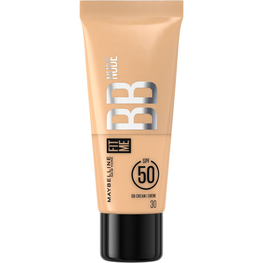 MAYBELLINE NEW YORK FIT ME BB CREAM NUDE SPF 50