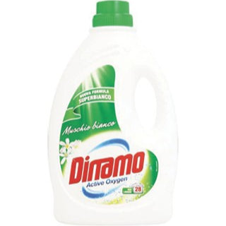 DINAMO DETERSIVO LIQUIDO ACTIVE OXYGEN 40MISURINI MUSCHIO BIANCO