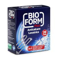 BIOFORM PLUS ANTICALCARE LAVATRICE 20 TABS