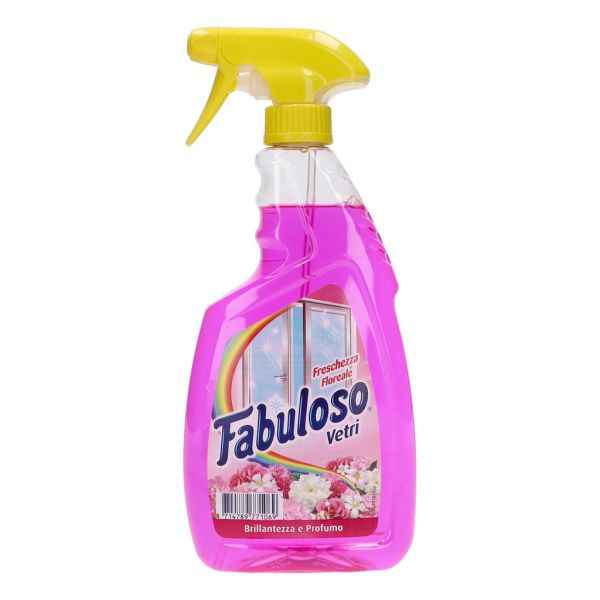 Fabuloso Spray Vetri Freschezza Floreale 600ml Detersivo vetri FABULOSO