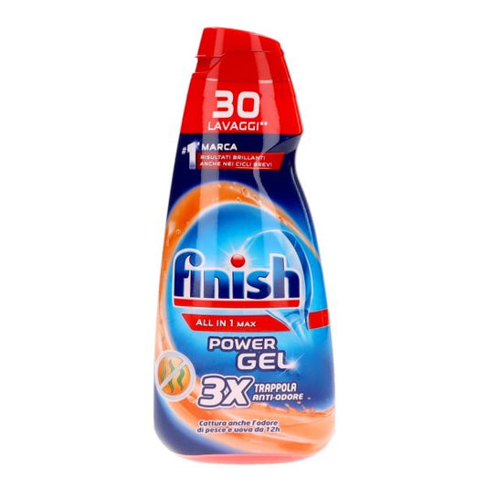 FINISH GEL LAVASTOVIGLIE ANTIODORE 30 LAVAGGI 600ML