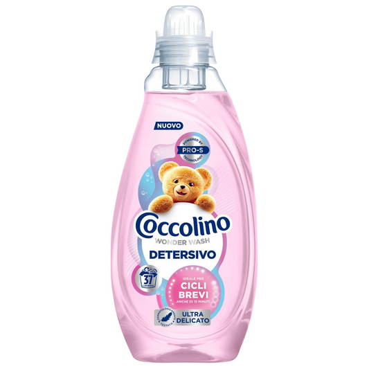 COCCOLINO DETERSIVO LAVATRICE 37 LAVAGGI ULTRA DELICATO