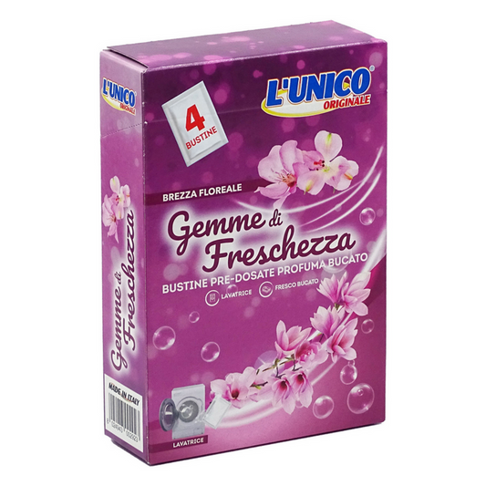 L'UNICO BUSTINE PRE DOSATE PROFUMA BUCATO BREZZA FLOREALE