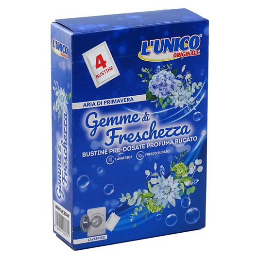 L'UNICO BUSTINE PRE DOSATE PROFUMA BUCATO ARIA DI PRIMAVERA