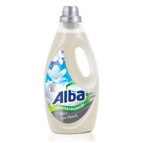 Alba Ammorbidente Bucato Iris e Fiori Bianchi 33 Lavaggi Ammorbidente e Profumatori Bucato ALBA