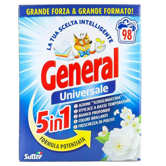 GENERAL DETERSIVO IN POLVERE 98 MISURINI