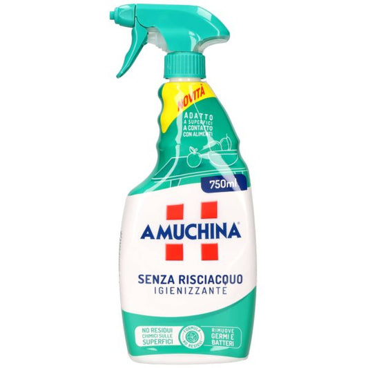 AMUCHINA IGIENIZZANTE SPRAY 750ML SENZA RISCIACQUO