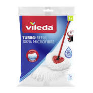 Vileda Fiocco ricambio Turbo 100% microfibra