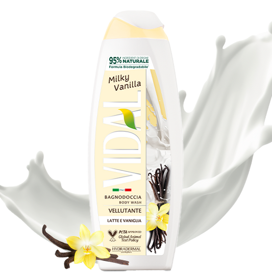 VIDAL BAGNODOCCIA 500ML  LATTE E VANIGLIA