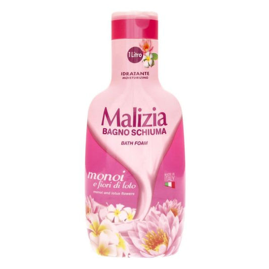 MALIZIA BAGNOSCHIUMA MONOI E FIORI DI LOTO 1000 ML