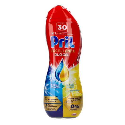 PRIL DUOGEL LAVASTOVIGLIE SCIOGLIGRASSO LIMONE 30 LAVAGG