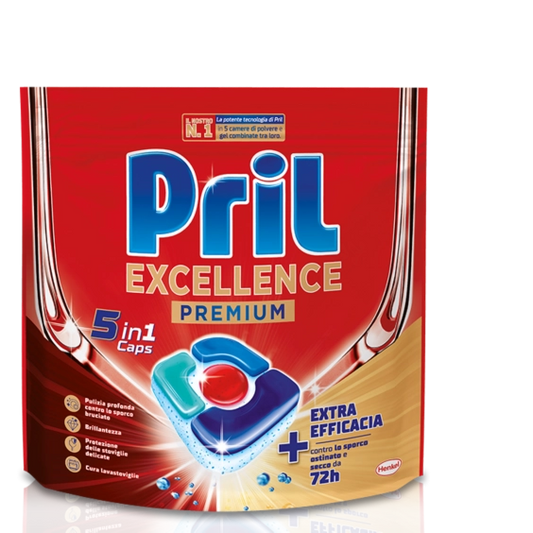 Pril Excellence Premium 5in1 16Caps
