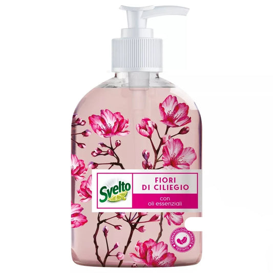 SVELTO DETERSIVO PIATTI SAKURA CON DOSATORE 450ML
