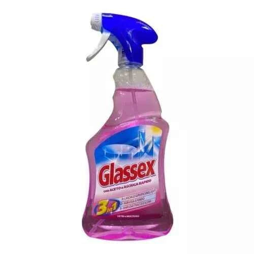 Glassex Spray Vetri Aceto 500ml Detersivo vetri GLASSEX