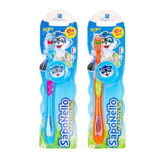 SAPONELLO SPAZZOLINO BIMBO +6 ANNI SOFT