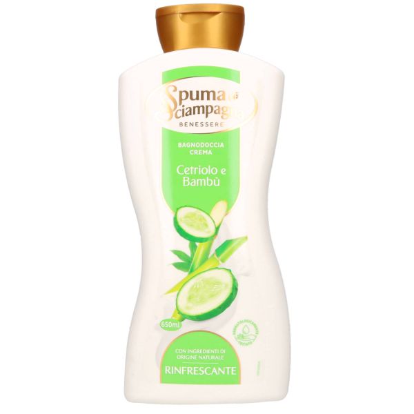 SPUMA SCIAMPAGNA BAGNOCREMA BAMBU' 650ML