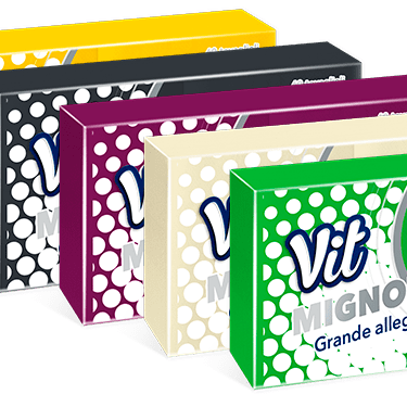 Vit Tovaglioli Colorati Mignon 2Veli 60 PZ TOVAGLIOLI CARTA VIT