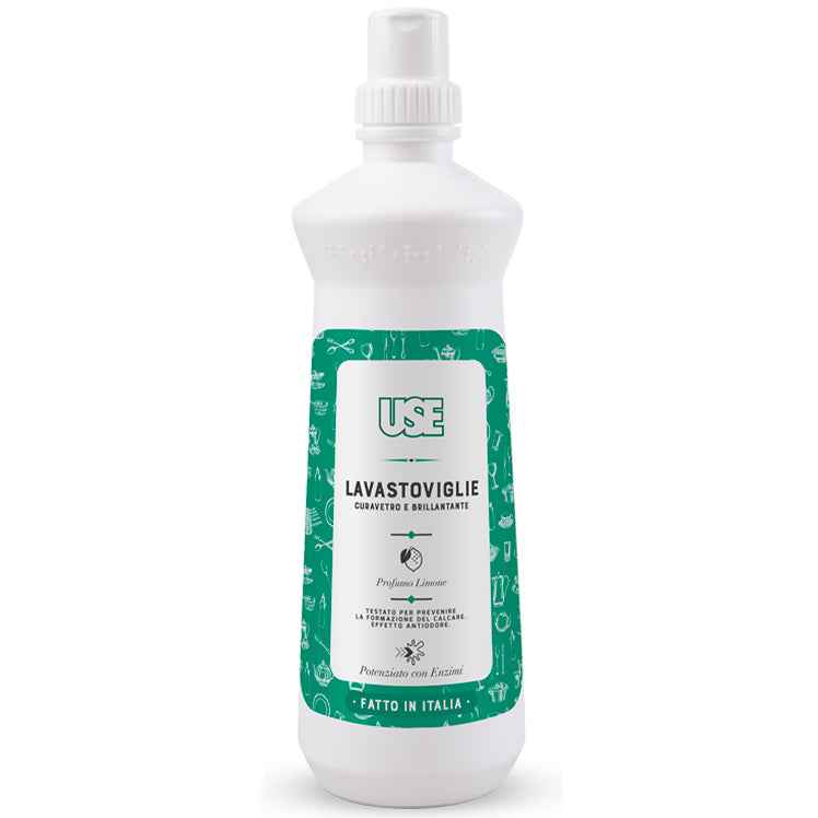 USE LAVASTOVIGLIE CURAVETRO E BRILLANTANTE