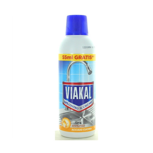 VIAKAL DETERSIVO LIQUIDO ACCIAIO CUCINA 470ML