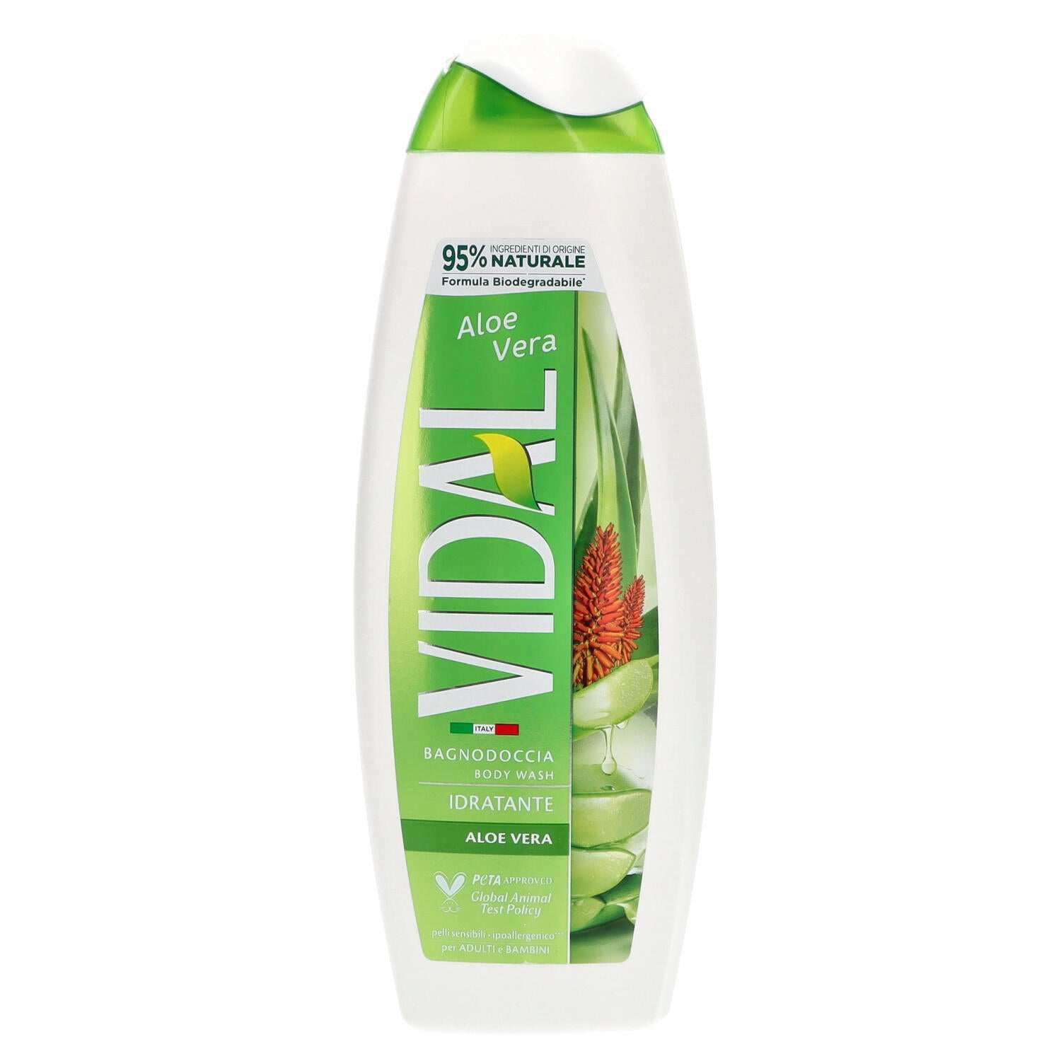 Vidal Bagnodoccia Aloe Vera 500ml bagnoschiuma VIDAL